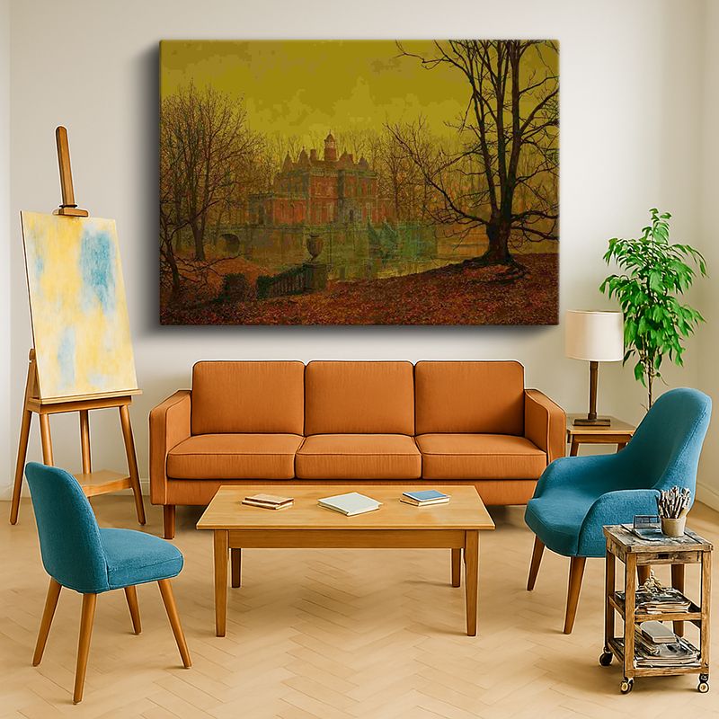 Ressam Kanvas Tablo 505